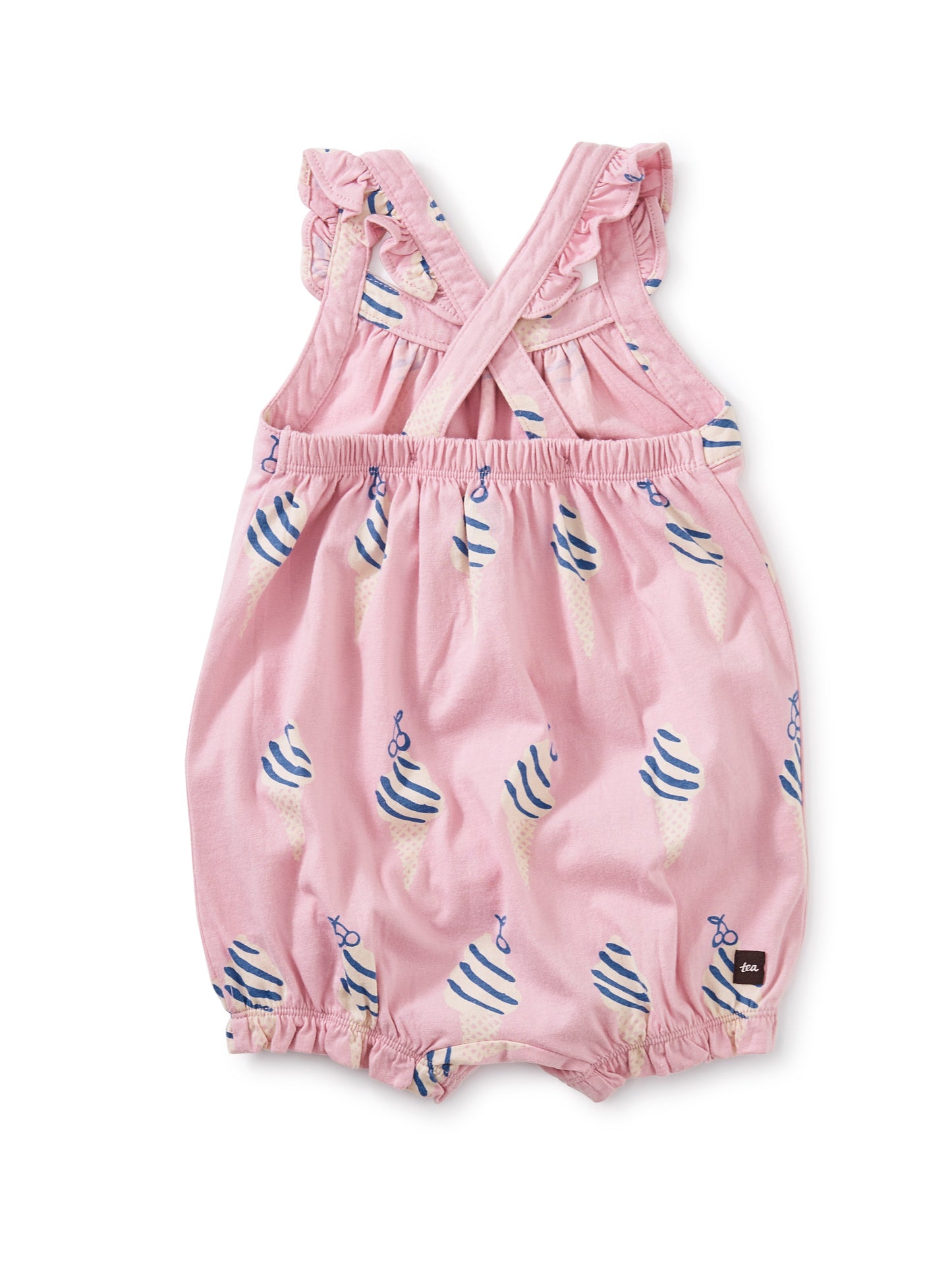 Cross-Back Baby Romper - Gelado