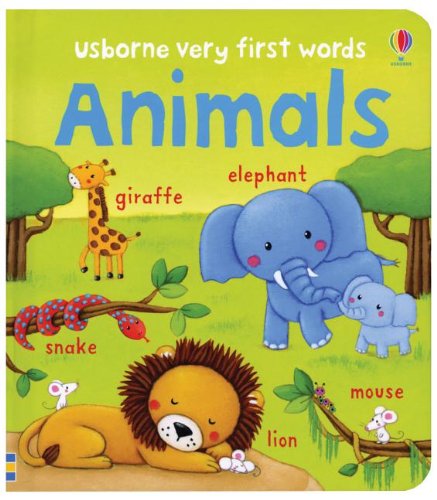 Baby's Very First Words Animals Book - Usborne