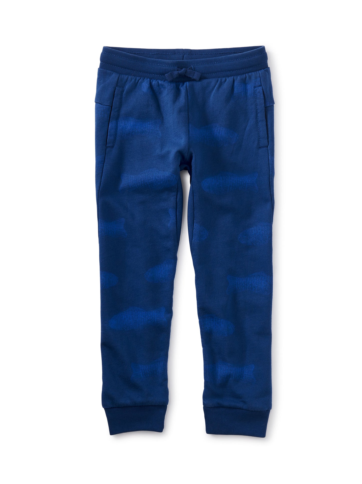 Printed Uni Jogger - Bluefish