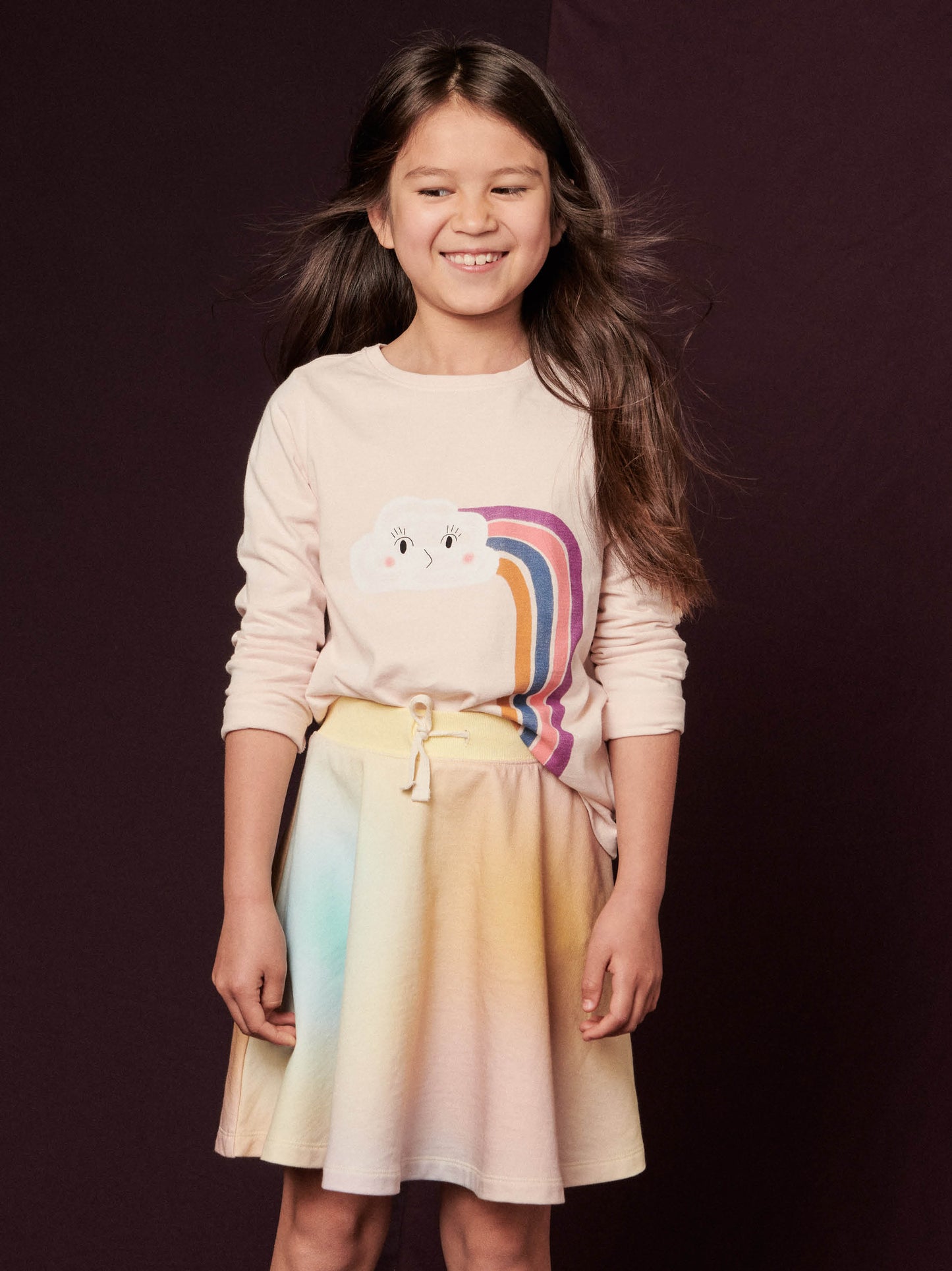 Radiant Rainbow Graphic Tee