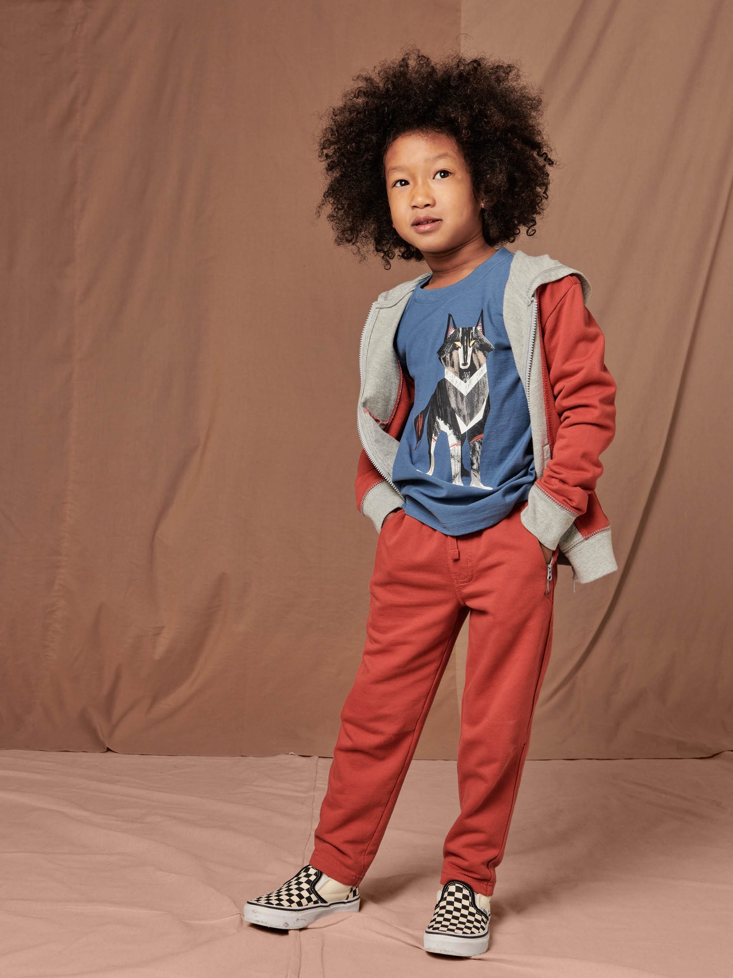 Feeling Zippy Joggers - Redrock