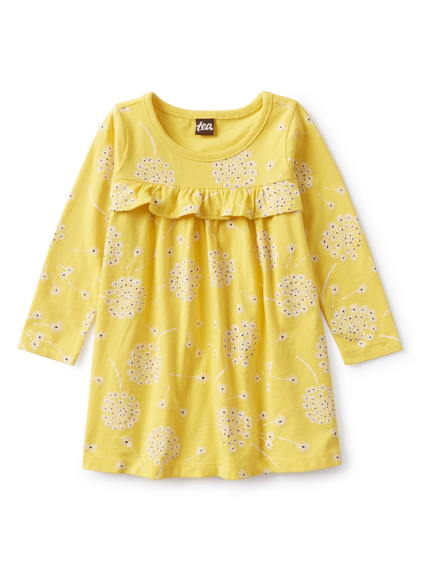 Baby Empire Ruffle Dress - Tossed Dandelions