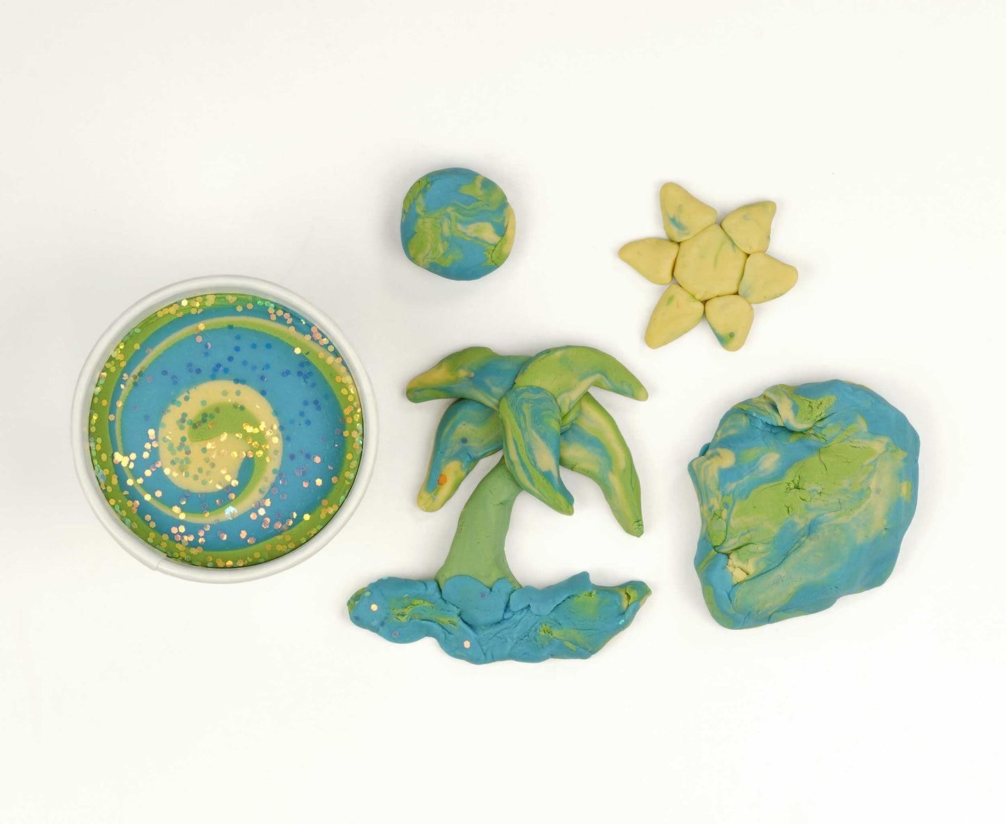 Seascape 5oz Dough Cup - Land of Dough