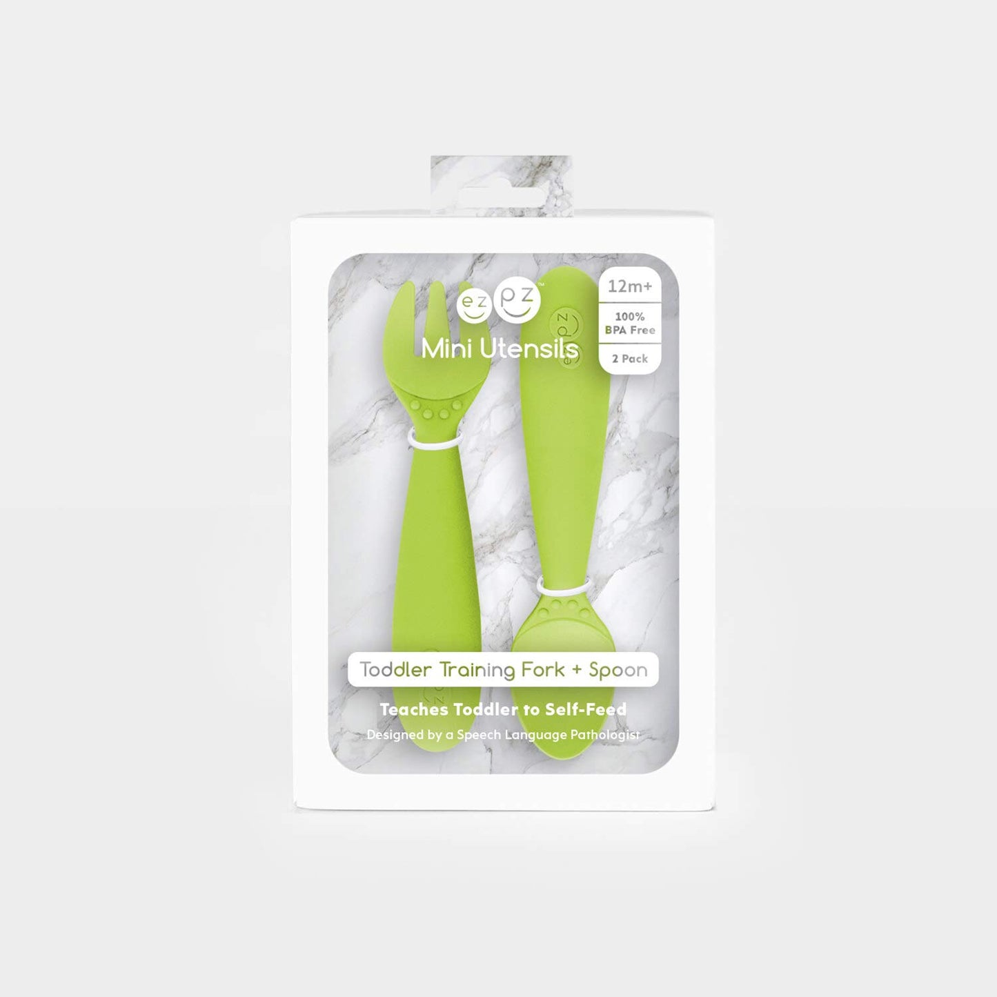 EZPZ Mini Utensils - Lime
