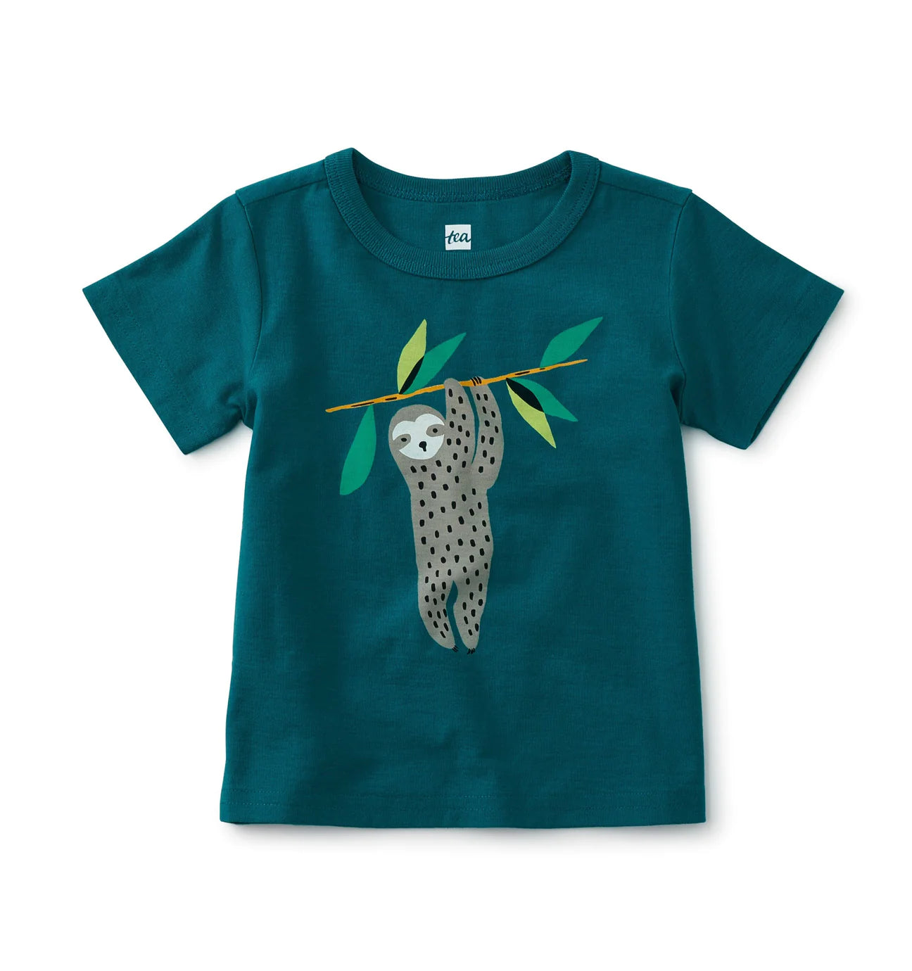 Hangin' Sloth Baby Graphic Tee