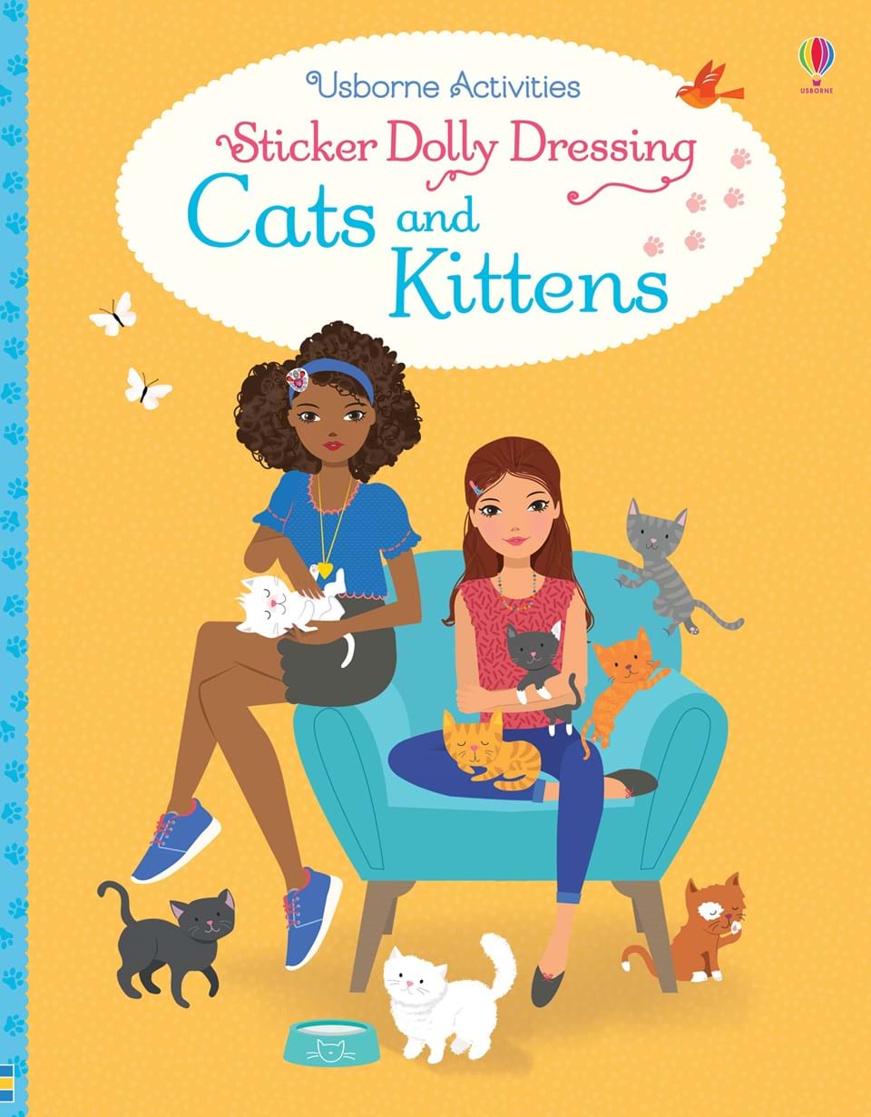 Usborne Sticker Dolly Dressing - Cats and Kittens