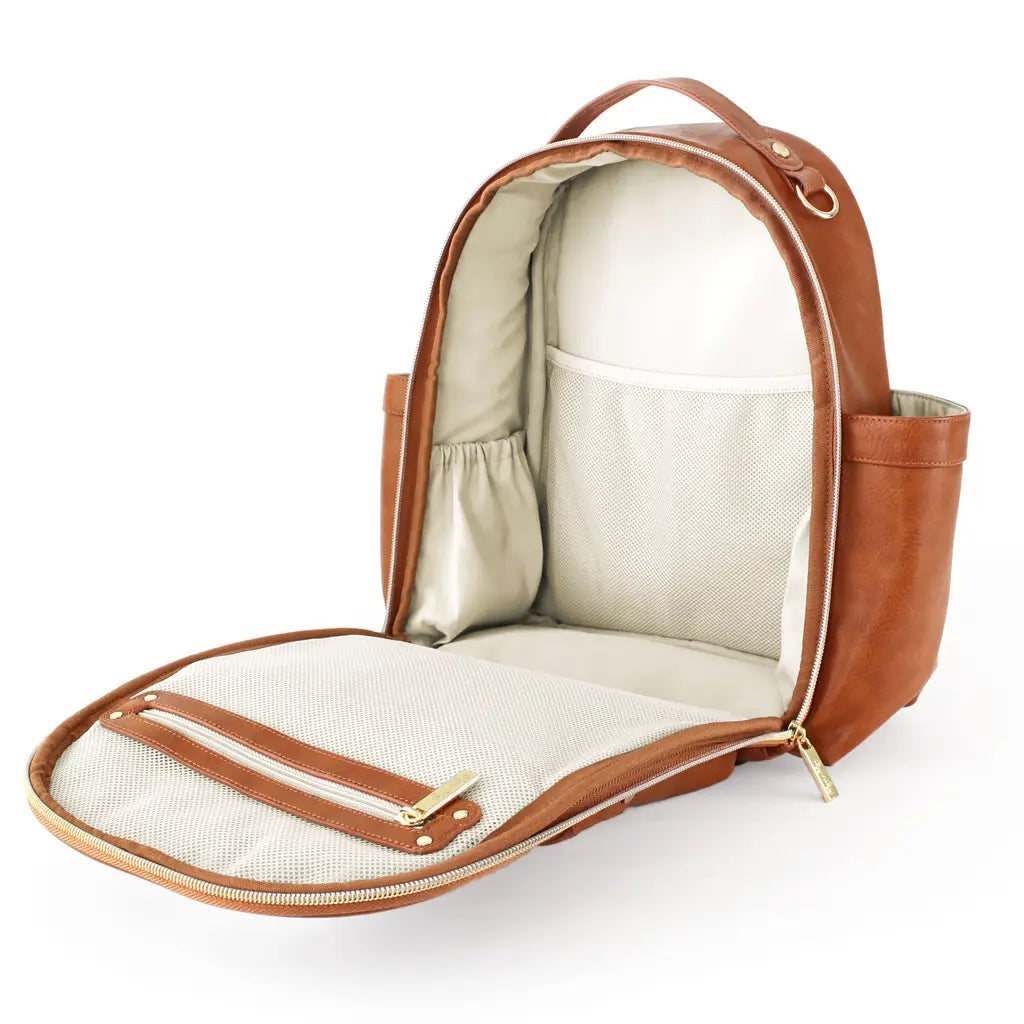 Cognac Itzy Mini Diaper Bag Backpack