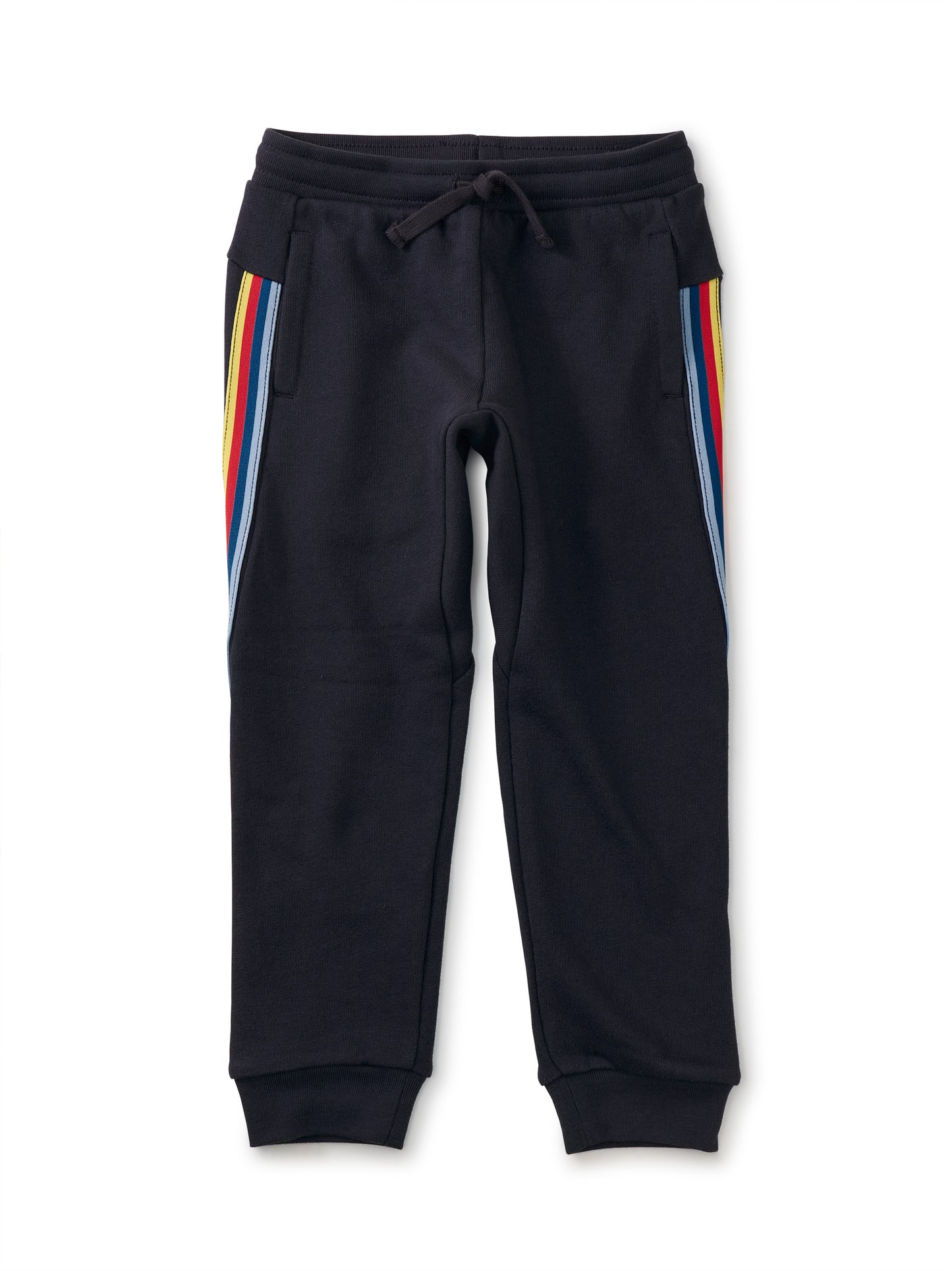 Indigo Stripe-Out Joggers