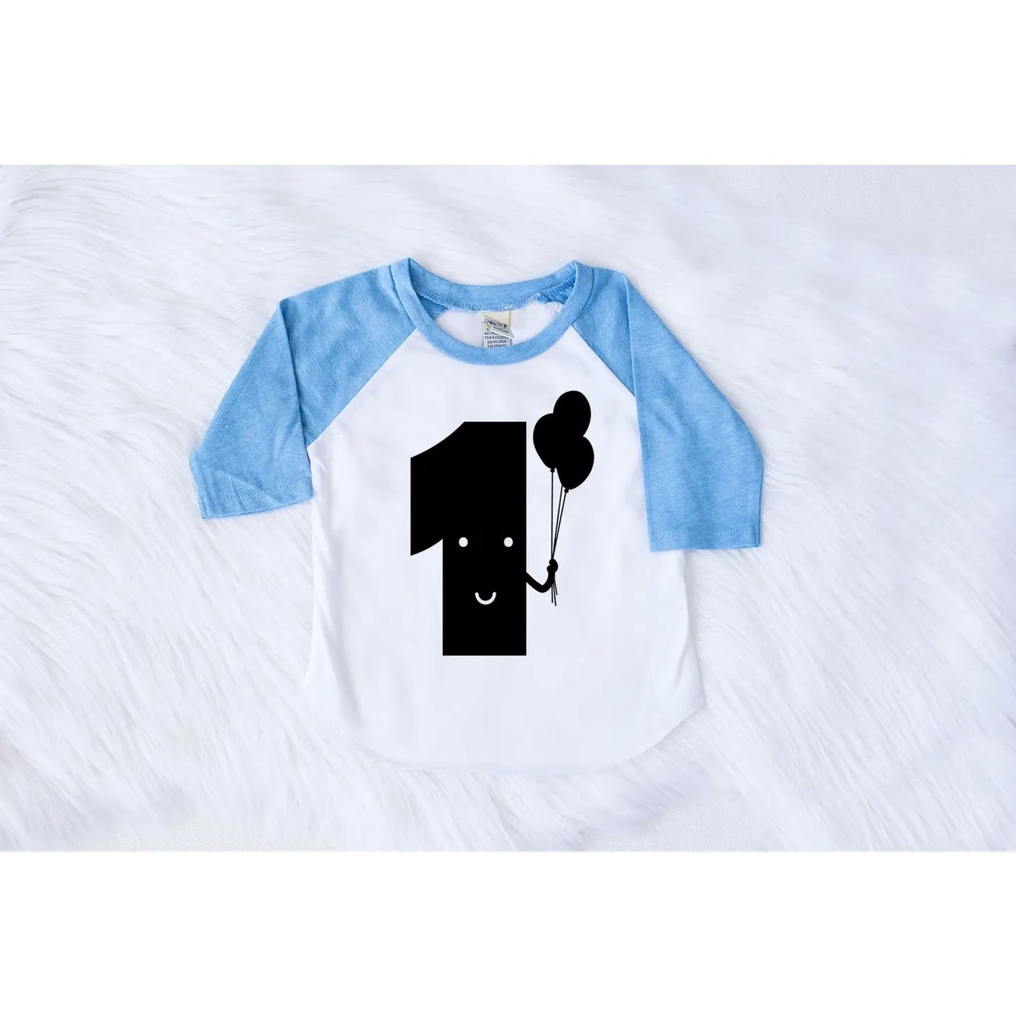 Mr. One Birthday Shirt - Blue