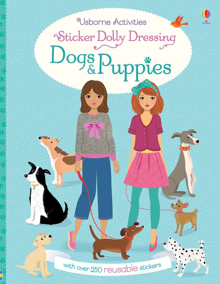 Usborne Sticker Dolly Dressing - Dogs and Puppies