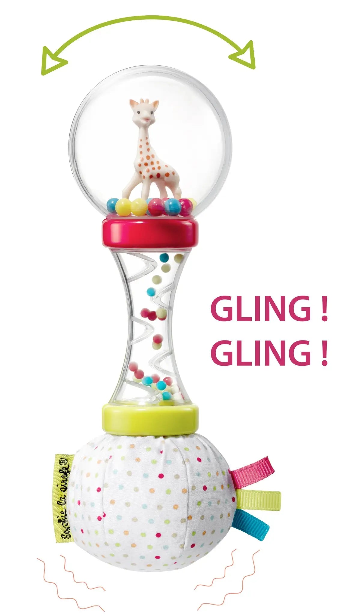 Sophie La Girafe Soft Maracas Rattle