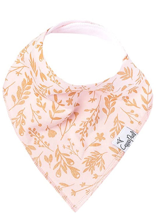 Copper Pearl Single Bandana Bibs - Lola
