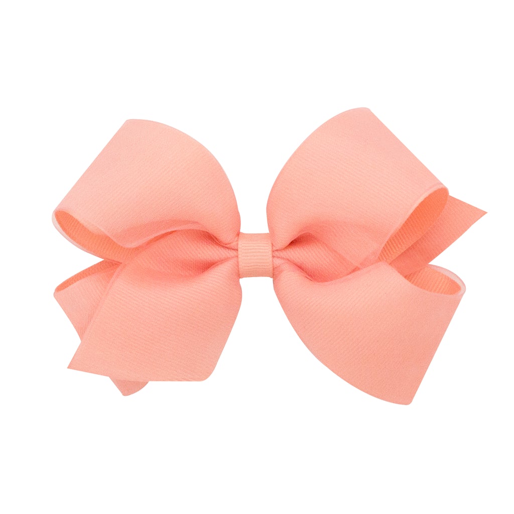 Medium Organza Overlay Grosgrain Hair Bow