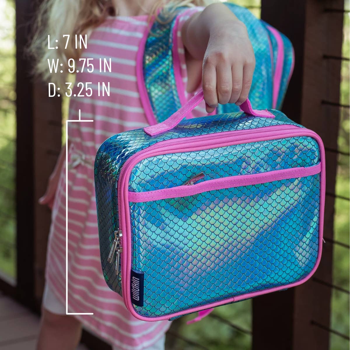 Wildkin Lunch Box - Mermaid Scales