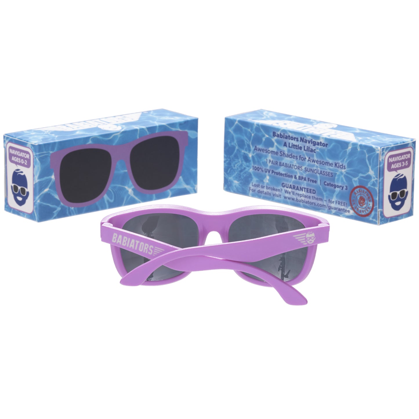 A Little Lilac Navigator Sunglasses