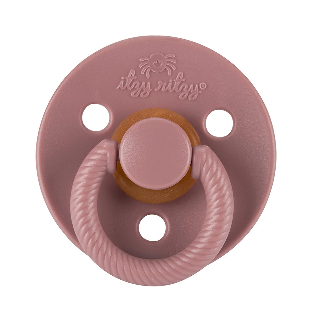 Blossom + Rosewood Natural Rubber Pacifiers