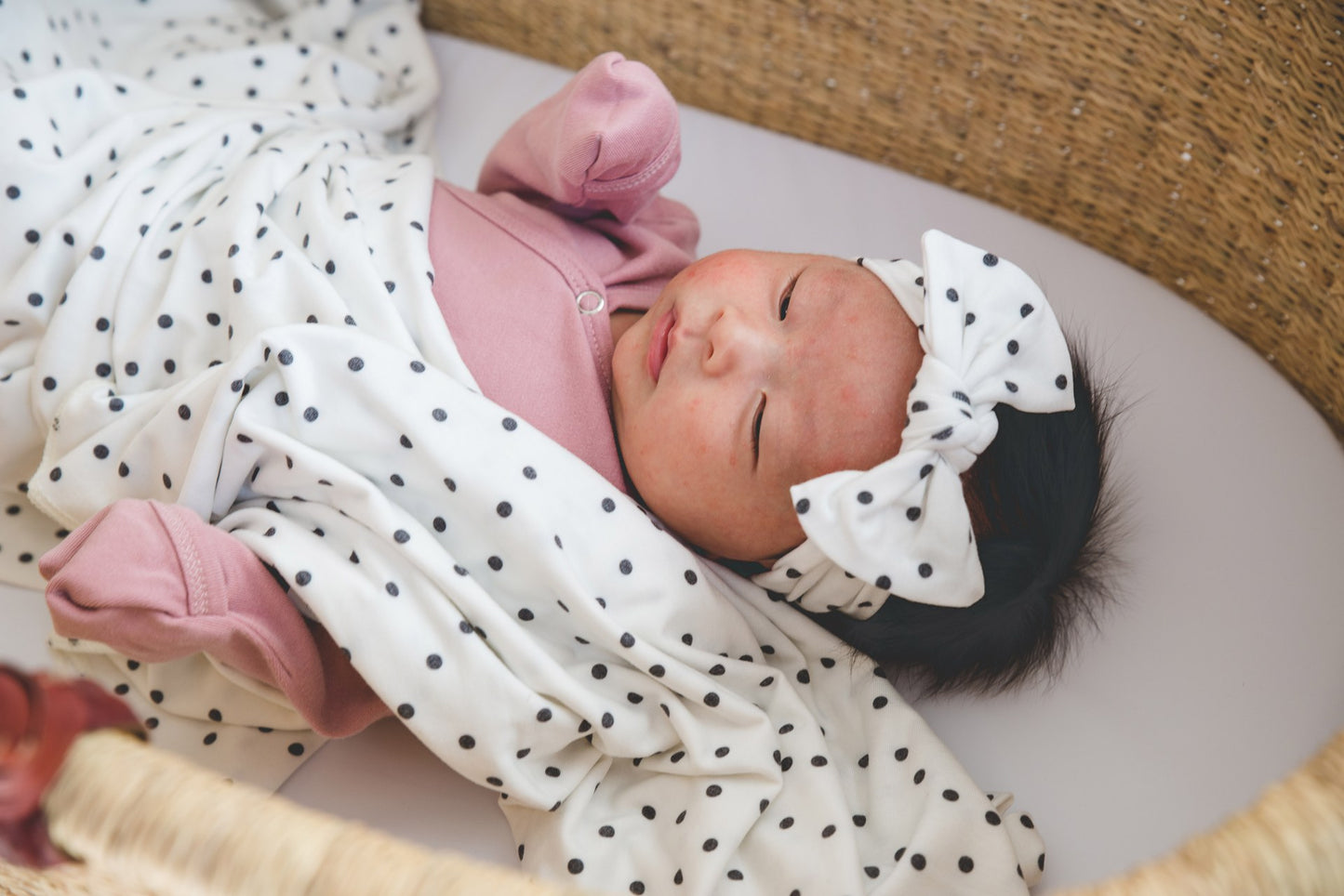 Copper Pearl Bow Headband - Willow