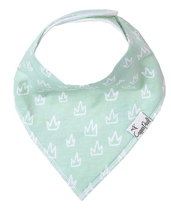 Copper Pearl Single Bandana Bibs - Enchanted