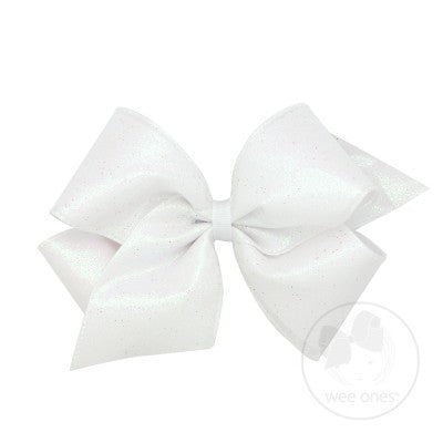 Wee Ones King Party Glitter Hair Bow