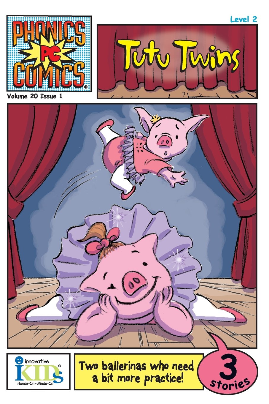 Phonics Comics: Tutu Twins - Level 2