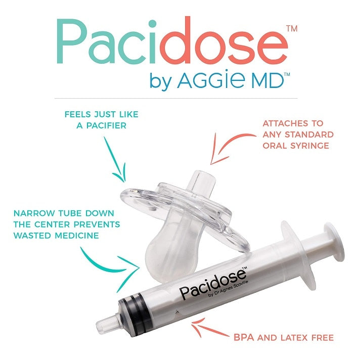 Pacidose Pacifier Liquid Medicine Dispenser