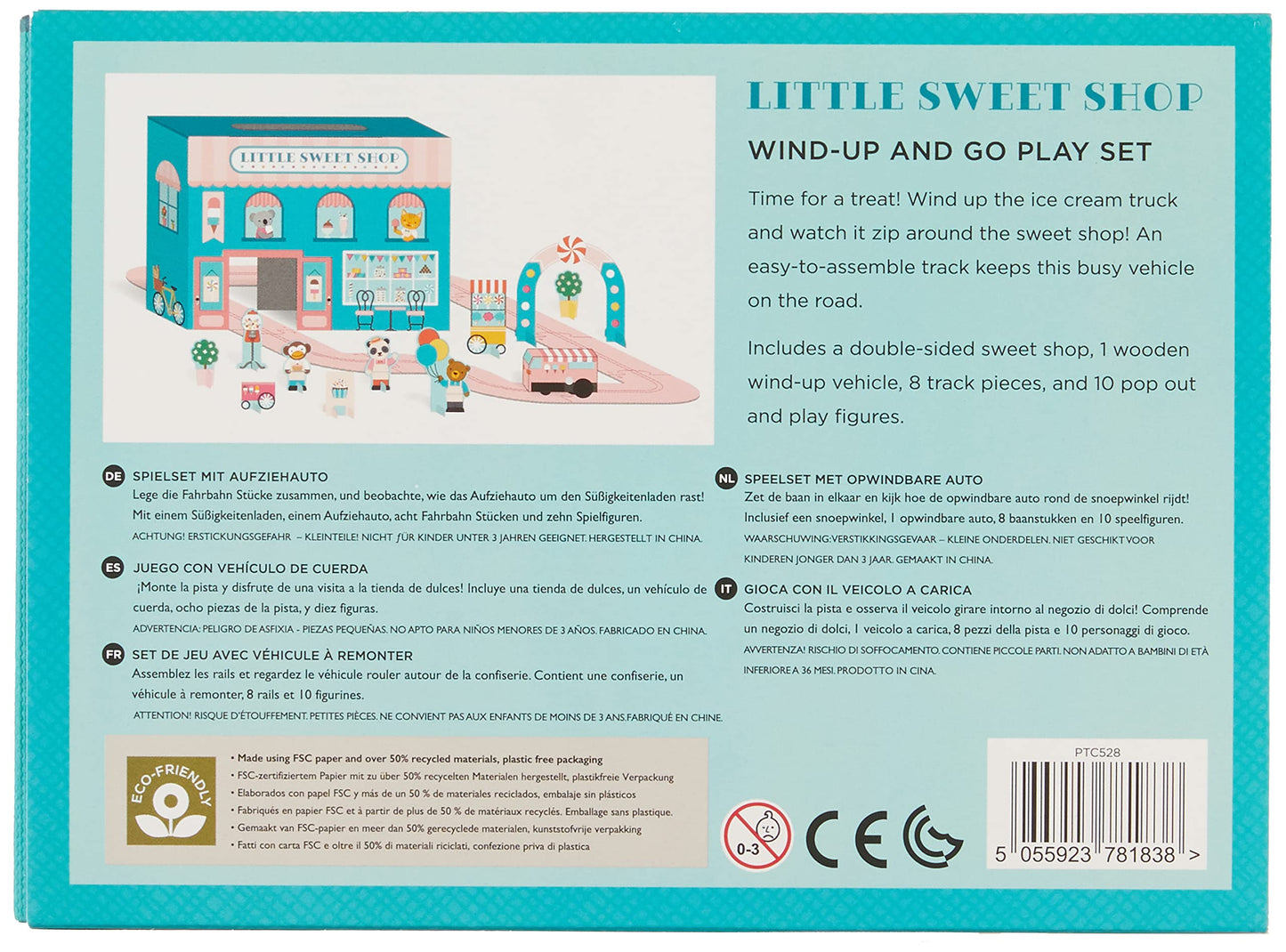 Wind Up & Go Little Sweet Shop Play Set
