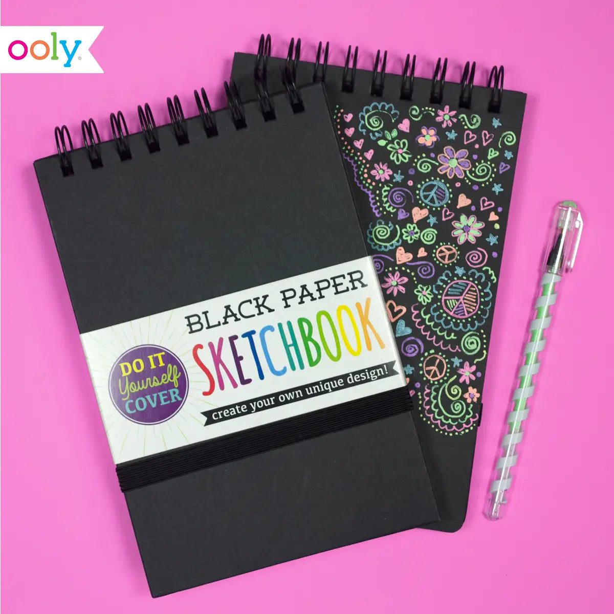 D.I.Y. Cover Black Sketchbook