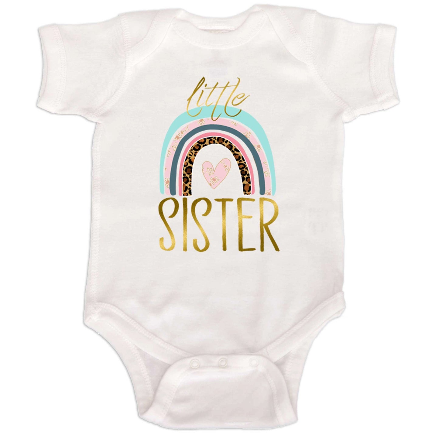 Little Sister Rainbow Bodysuit