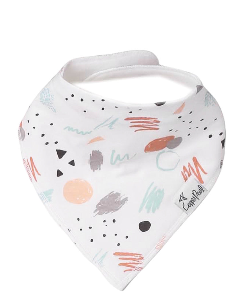 Copper Pearl Single Bandana Bibs - Zella