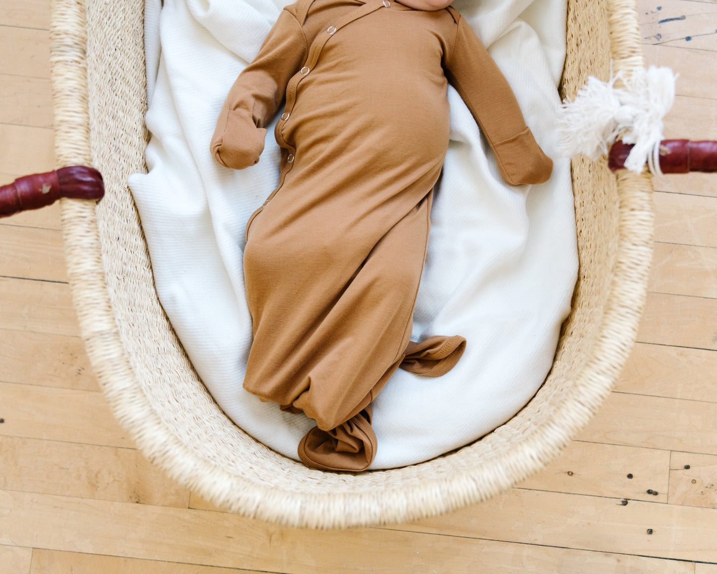 Knotted Gown | Camel