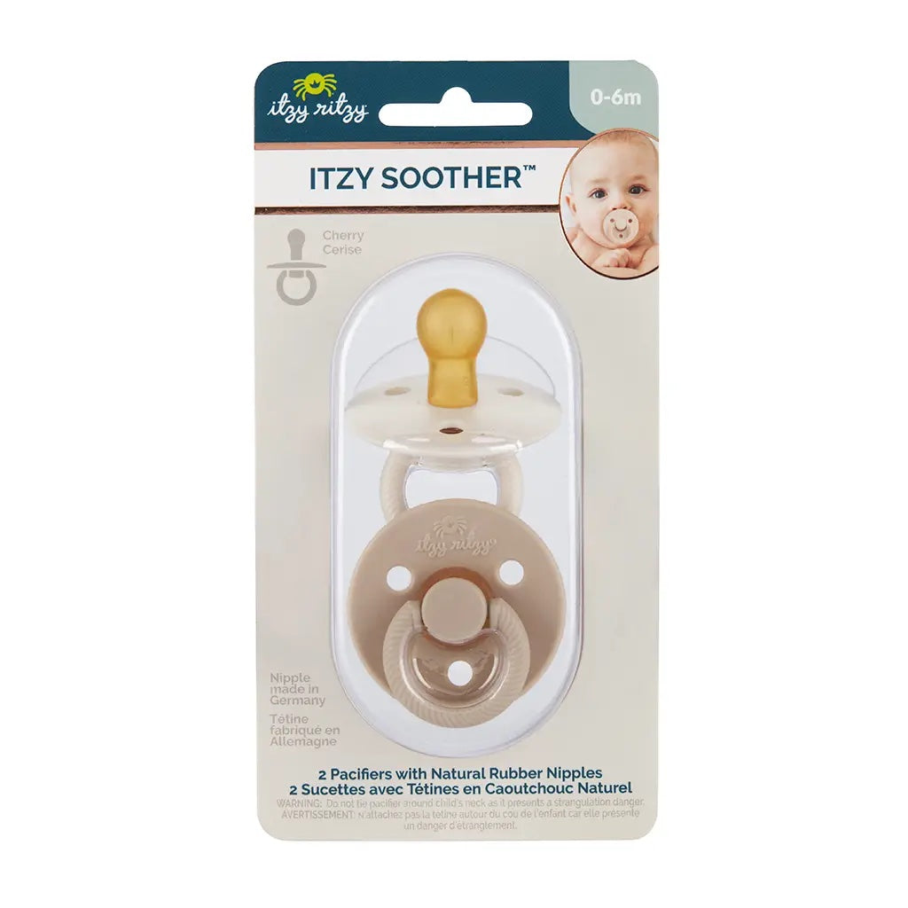 Coconut + Toast Natural Rubber Pacifiers