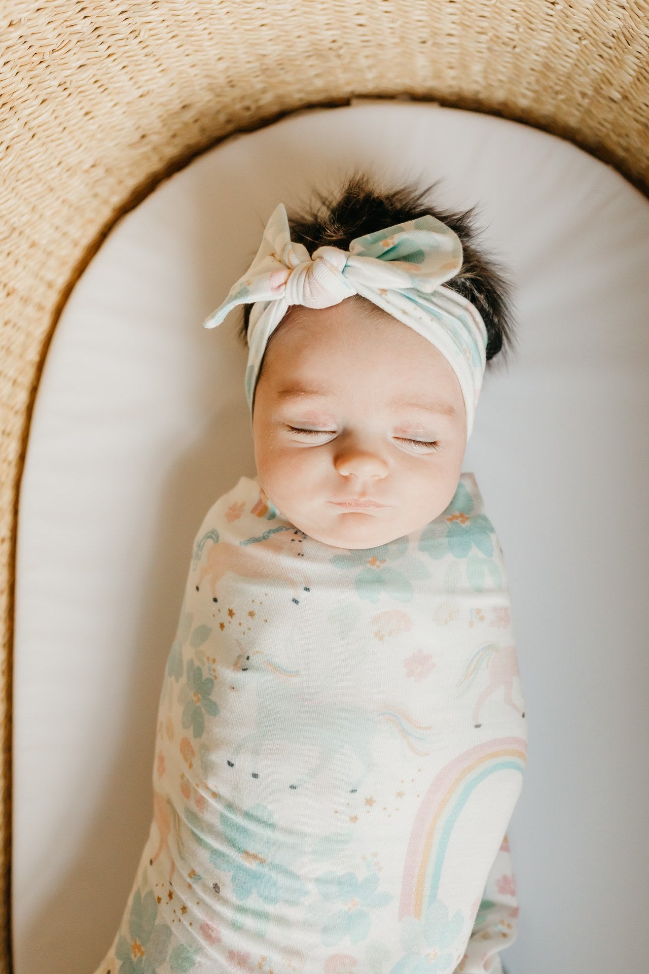 Copper Pearl Bow Headband - Whimsy