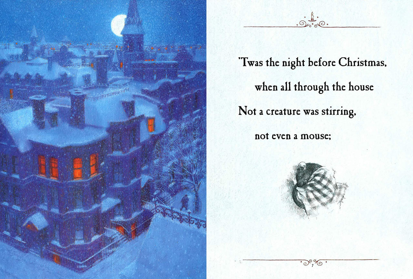 The Night Before Christmas by Clement Clarke Moore Illustrated by Christian Birmingham