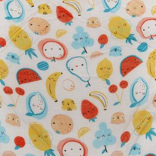 Loulou Lollipop Muslin Swaddle Blanket - Cutie Fruits