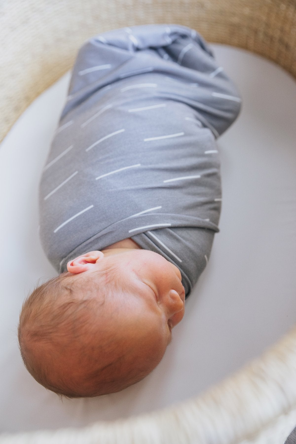 Copper Pearl Knit Swaddle Blanket - Dash