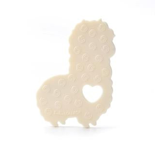 Loulou Lollipop Llama Silicone Teether/Clip Set