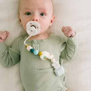 Loulou Lollipop Darling Pacifier Clip - Llama