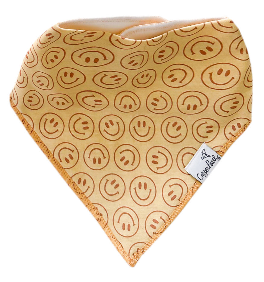 Copper Pearl Single Bandana Bibs - Vance