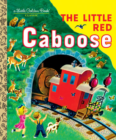 The Little Red Caboose - Little Golden Books