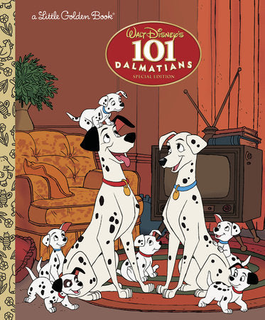101 Dalmatians (Disney 101 Dalmatians) - Little Golden Books