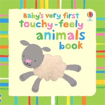 Baby's Very First Touchy-Feely Animals Book - Usborne