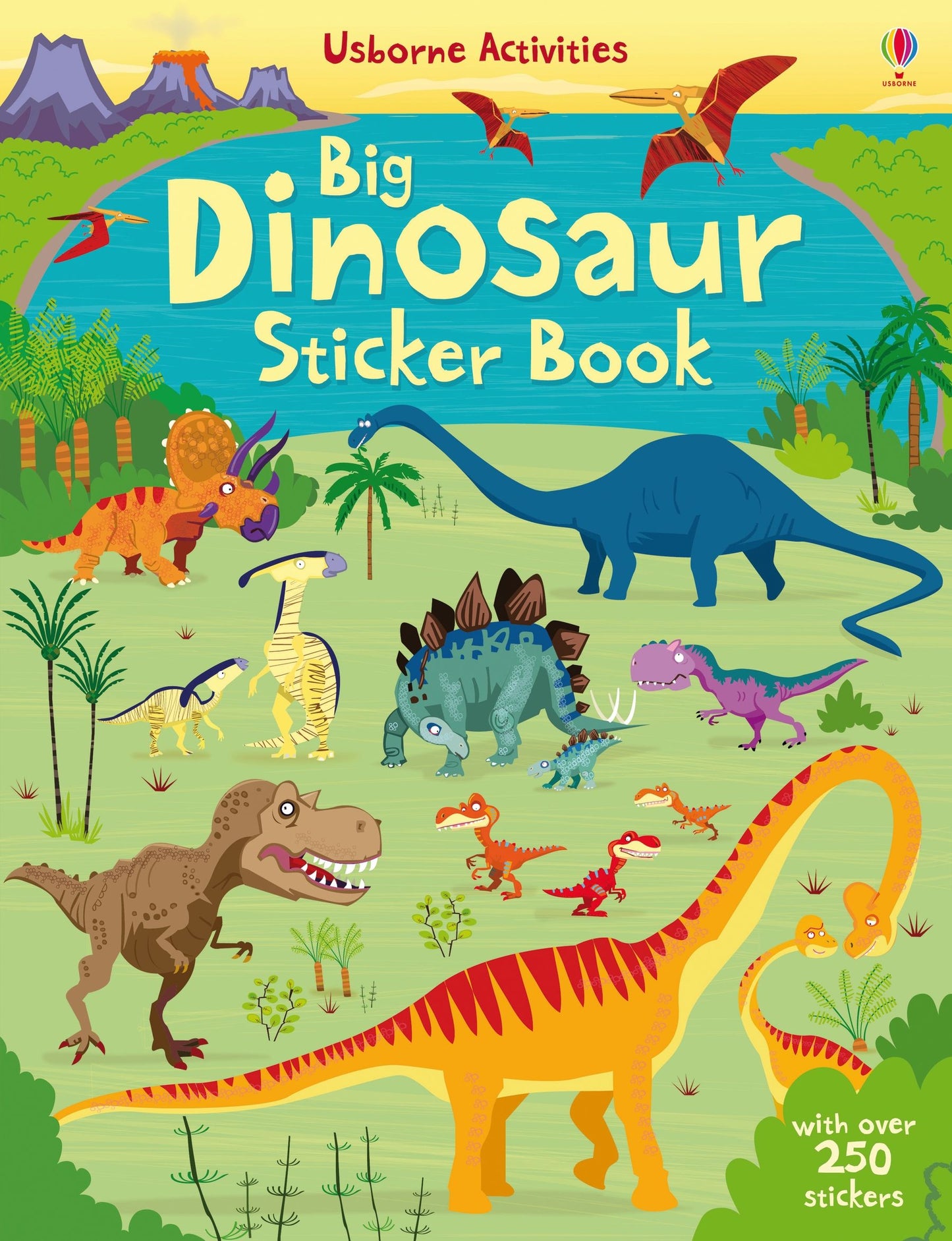 Usborne Sticker Book - Big Dinosaur Sticker Book