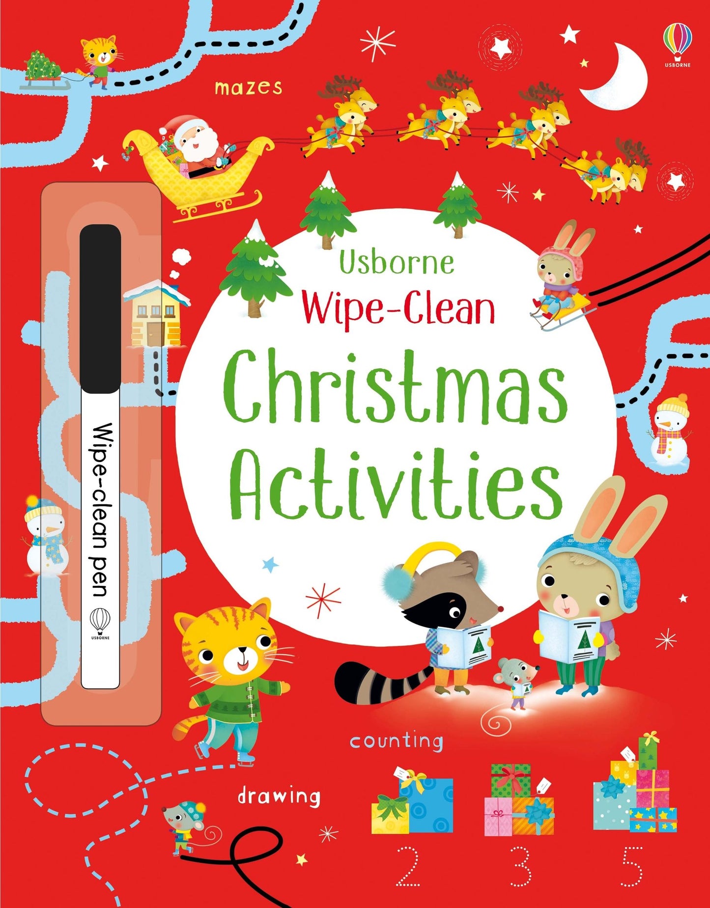 Wipe-Clean: Christmas Activities