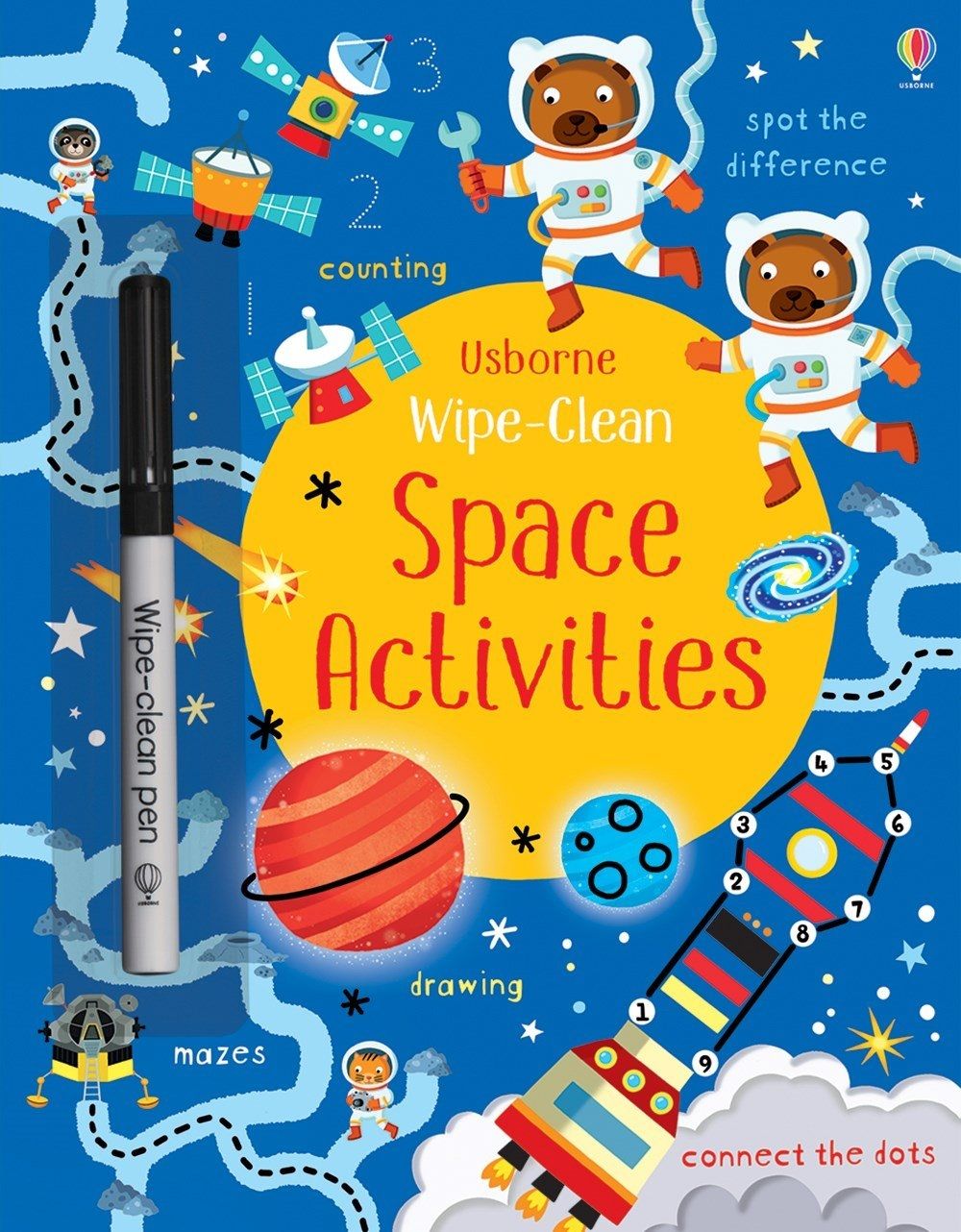 Wipe-Clean: Space Activities