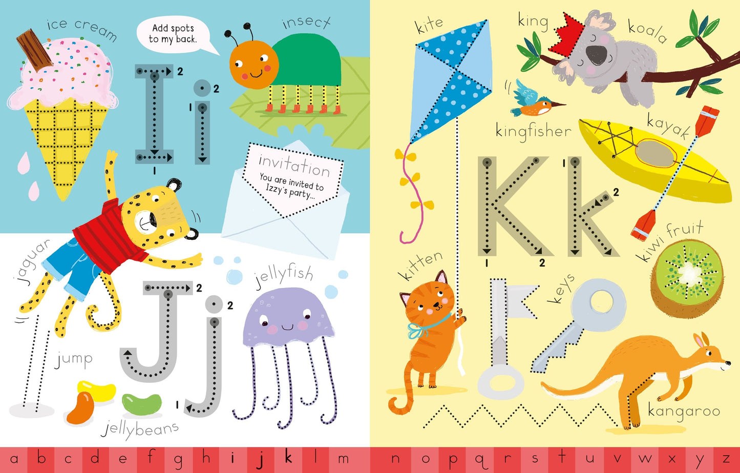 First Wipe- Clean Alphabet by Usborne