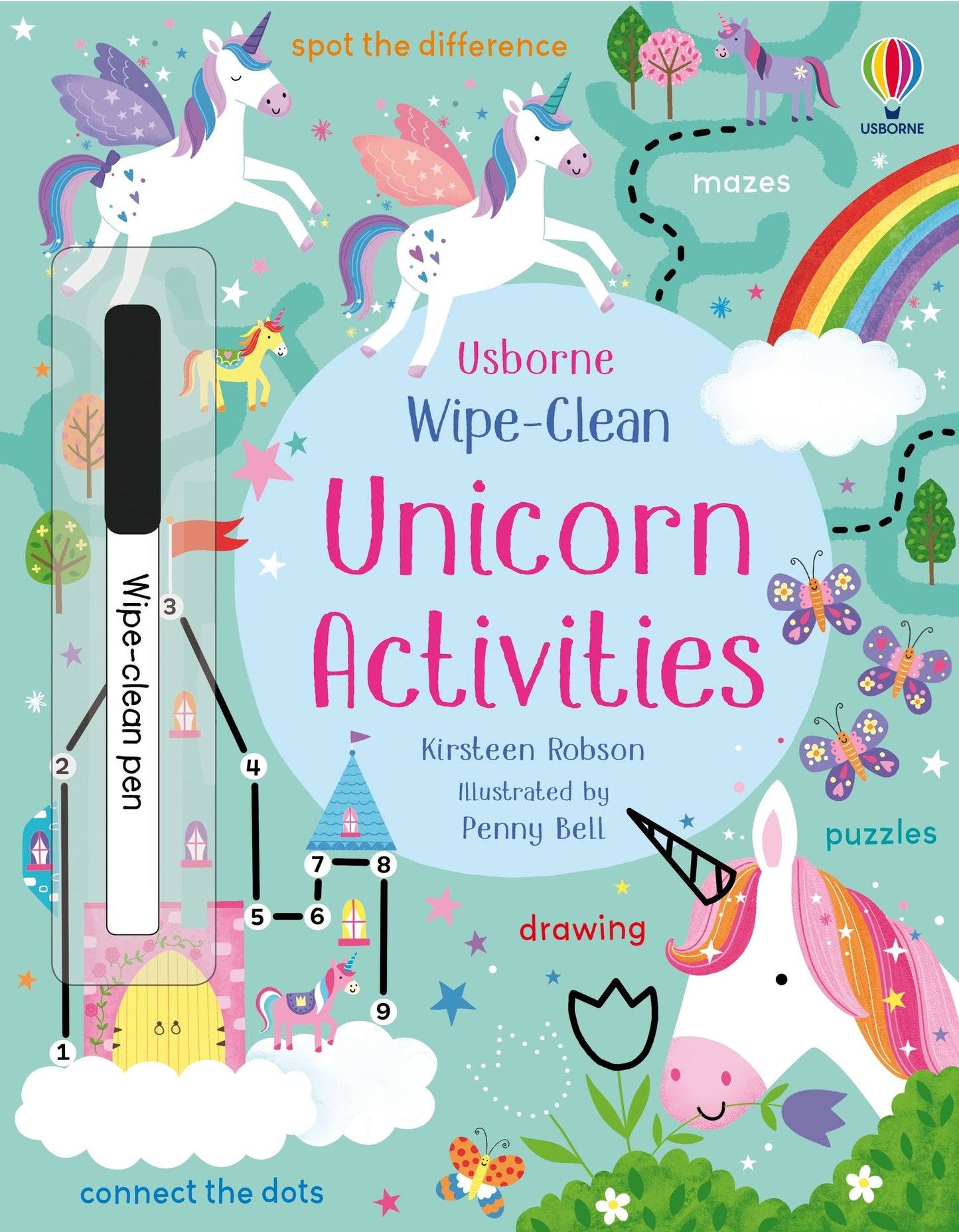 Wipe-Clean: Unicorn Activities