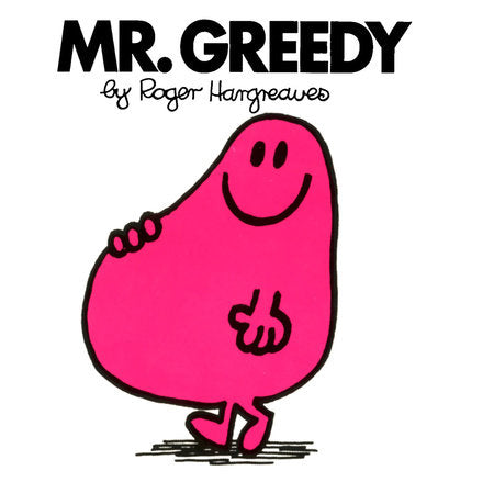 Mr. Men Books - Mr. Greedy – Wiggles & Giggles Stillwater