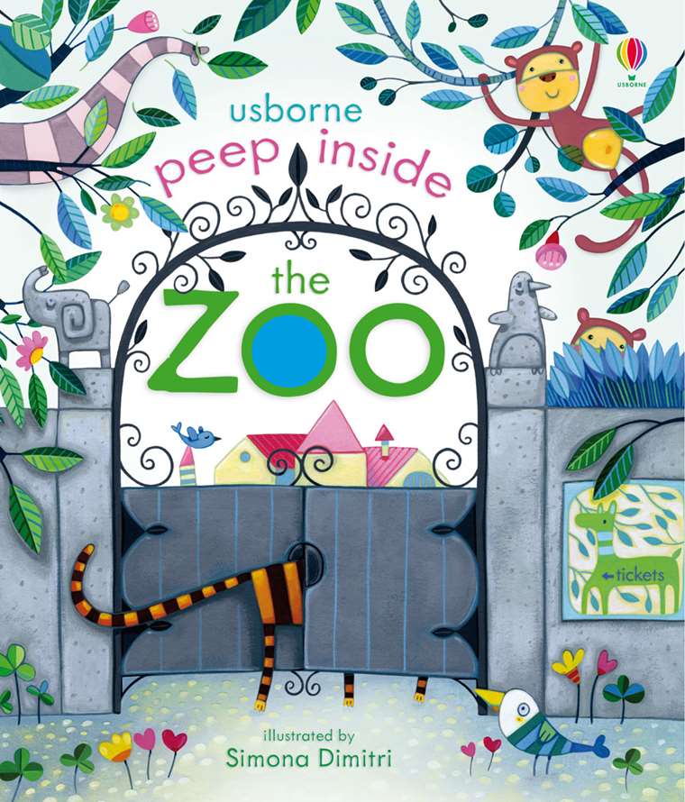 Usborne Peek Inside the Zoo