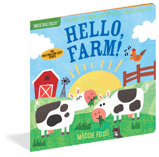 Indestructibles Books - Hello, Farm!