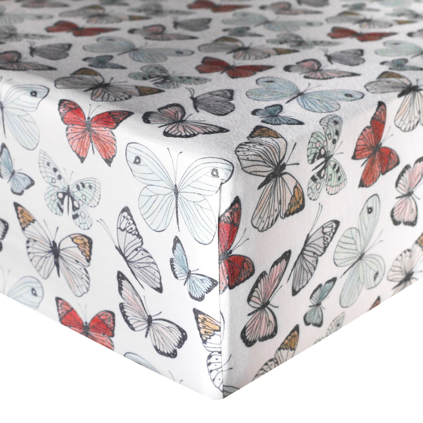 Copper Pearl Crib Sheet - Dot